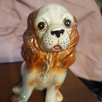Sale Photo Thumbnail #375: Ceramic Cocker Spaniel made in Japan
