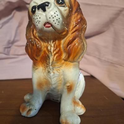 Sale Photo Thumbnail #374: Ceramic Cocker Spaniel made in Japan
