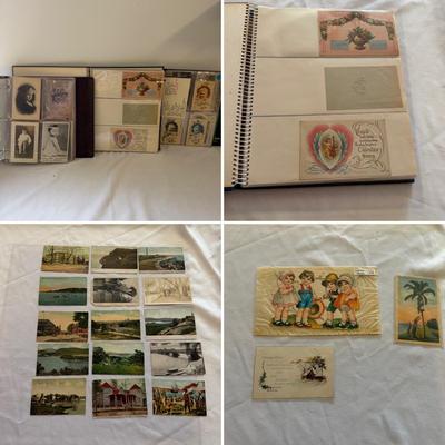 Collection of Antique & Vintage Postcards (BGB-MG