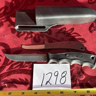 Rack Knife with Western Bald