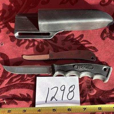 Rack Knife with Western Bald