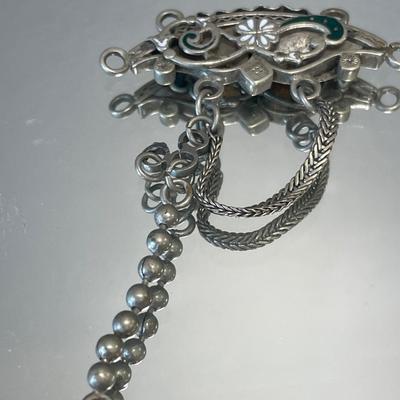 Tiger’s Eye pendant and vintage jewelry