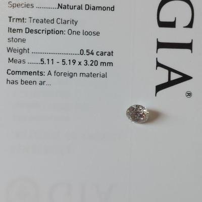 GIA CERTIFIED NATURAL DIAMOND