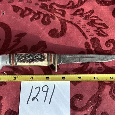 Vintage Western Hunting Knife