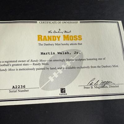 Danbury Mint - Randy Moss Figurine