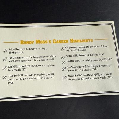 Danbury Mint - Randy Moss Figurine