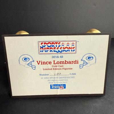 Vince Lombardi Figurine - #1132/3926