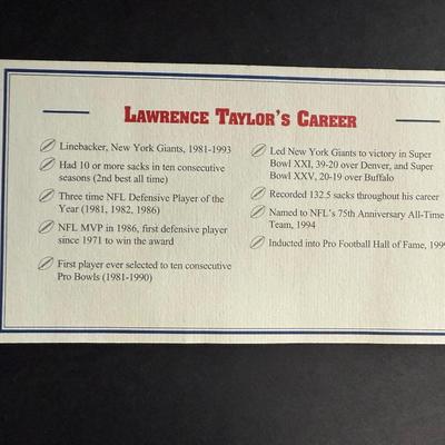 Danbury Mint - Lawrence Taylor Figurine