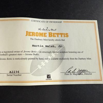 Danbury Mint - Jerome “The Bus” Bettis