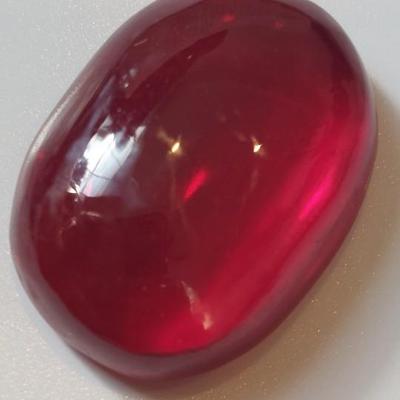 GIA CERTIFIED LAB GROWN RUBY