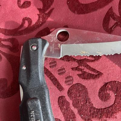 Spyderco Stainless Knife