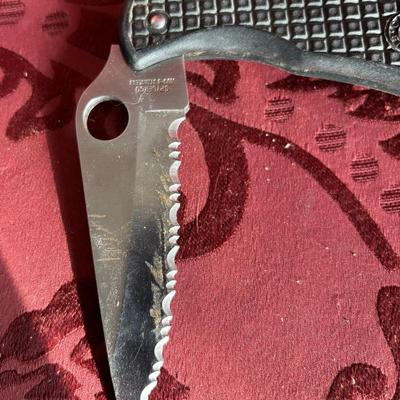Spyderco Stainless Knife