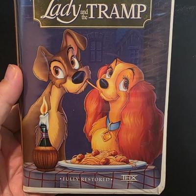 Lady and the Tramp (1998 VHS) Walt Disney Masterpiece Collection, Fully Restored, THX Certified