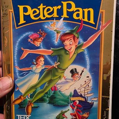 Vintage Walt Disney's Peter Pan VHS - 45th Anniversary Limited Edition Masterpiece Collection, THX Certified, 1998