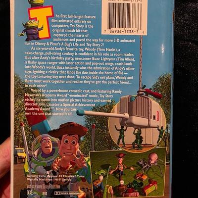 Walt Disney Pixar Toy Story Special Edition VHS Tape - Gold Classic Collection - 2000 Release