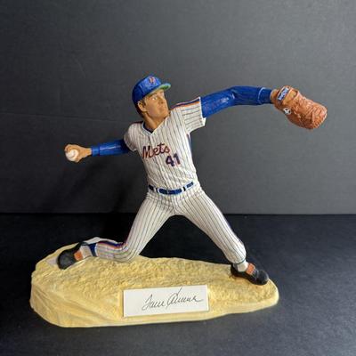 Tom Seaver Autographed Figurine