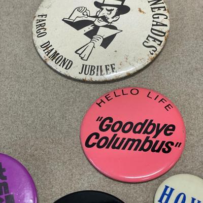 Large vintage buttons