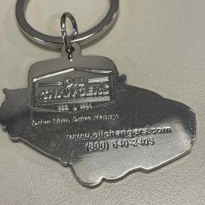 2 Oil Changers key chains