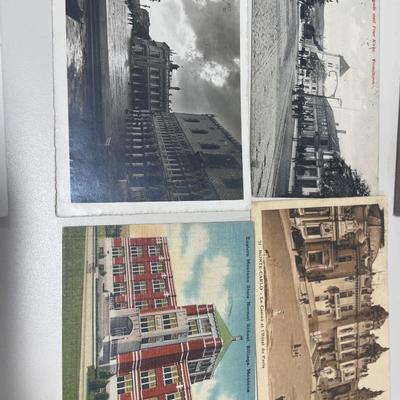 Used postcards and unused postcards from Fredericksburg VA
