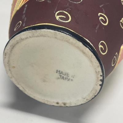 Satsuma painted vase