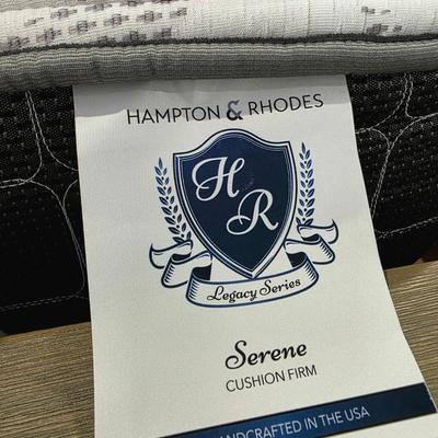 Sale Photo Thumbnail #293: Twin Trundle Bed #1 with mattresses. Driftwood color with natural colored upholstered headboard. SHEETS AND BEDDING (comforter, pillow, sham, sheets, & blanket) ARE NOT INCLUDED, The nightstand you see in the photograph is also NOT included. Note that the