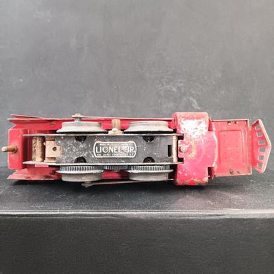 LOT 23: Lionel Jr 1681 E Pre-War Locomotive & Dorfan Lines 607 Caboose