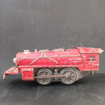 LOT 23: Lionel Jr 1681 E Pre-War Locomotive & Dorfan Lines 607 Caboose