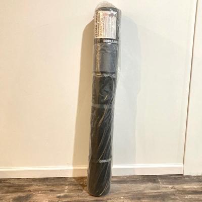 LOT 30: Gorillamats Premium Extra Large Exercise & Yoga Mat 48 Inch in Original Packaging with Bonus Item