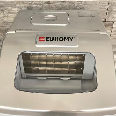LOT 40: Euhomy Portable Electronic Ice Maker Model IM-F with Bellemain Ice Bucket