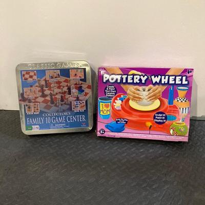 LOT 48: Game Night Collection and More - Brain Quest, Hot Wheels / Matchbox, Uno, Scrabble, Pictionary, Dominoes, Chess and Pottery Wheel