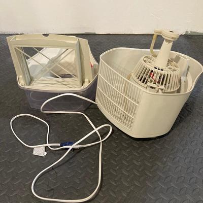 LOT 49: Pair of Lasko Portable Model 1115 Air Purifiers with Box of Filters