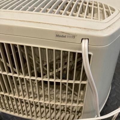 LOT 49: Pair of Lasko Portable Model 1115 Air Purifiers with Box of Filters