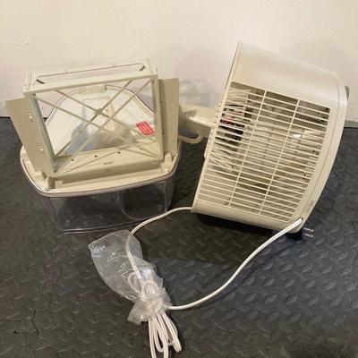 LOT 49: Pair of Lasko Portable Model 1115 Air Purifiers with Box of Filters