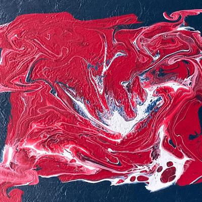 LOT 51: Pair of Abstract Painting Work of Art, Thomas Negovan Books on German Art Deco / Rare and Peculiar Posters and More