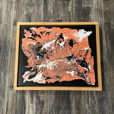 LOT 51: Pair of Abstract Painting Work of Art, Thomas Negovan Books on German Art Deco / Rare and Peculiar Posters and More