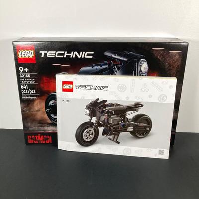 LOT 57: Lego The Batman - Batcycle Building Toy in Original Box - Technic Item 42155