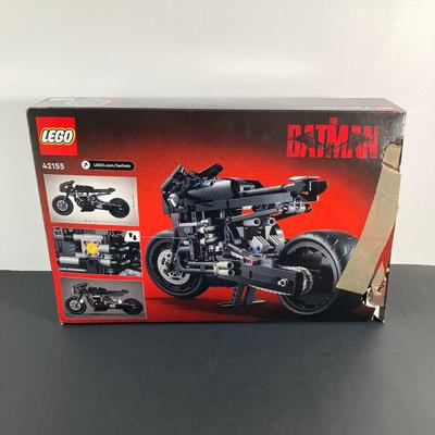 LOT 57: Lego The Batman - Batcycle Building Toy in Original Box - Technic Item 42155