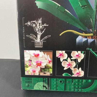 LOT 58: Lego Botanical Collection Orchid Building Set in Original Box