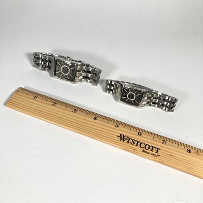 LOT 63: Emporio Armani His and Hers Matching Watches (AR-9006M and AR-9006L) in Original Box