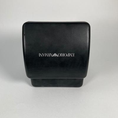 LOT 63: Emporio Armani His and Hers Matching Watches (AR-9006M and AR-9006L) in Original Box