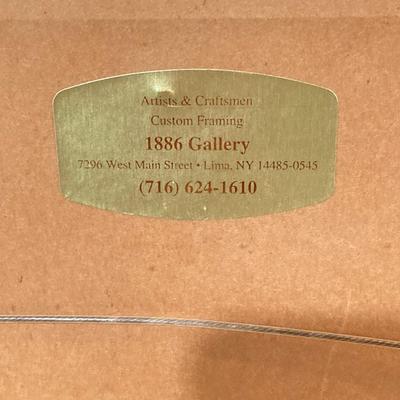 LOT 66: Pair of Framed Scenic Landscape Photographs