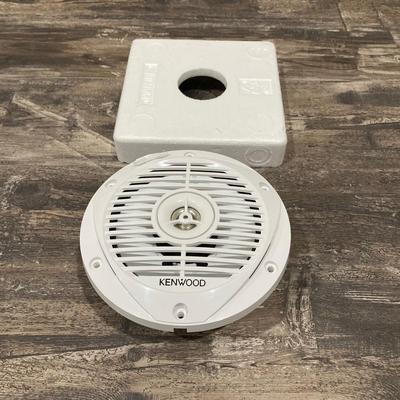 LOT 68: Kenwood KFC-1652MRW Marine / Boat Speakers in Original Boxes