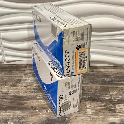 LOT 68: Kenwood KFC-1652MRW Marine / Boat Speakers in Original Boxes