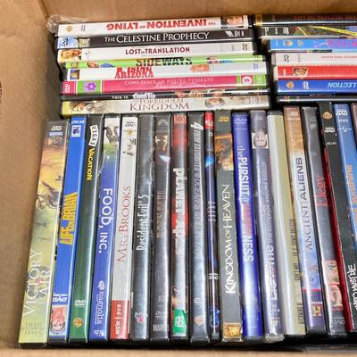 LOT 69: Toshiba DVD Player Model No. SD4300KU with Large Collection of DVDs