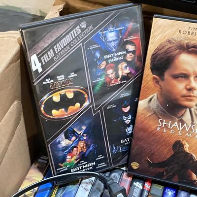 LOT 69: Toshiba DVD Player Model No. SD4300KU with Large Collection of DVDs