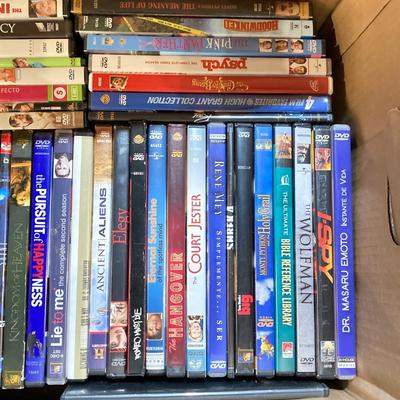 LOT 69: Toshiba DVD Player Model No. SD4300KU with Large Collection of DVDs