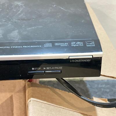 LOT 69: Toshiba DVD Player Model No. SD4300KU with Large Collection of DVDs