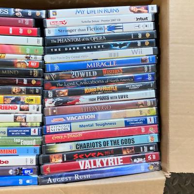 LOT 69: Toshiba DVD Player Model No. SD4300KU with Large Collection of DVDs