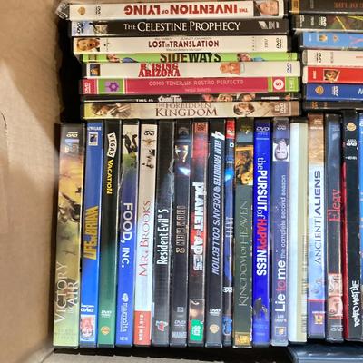 LOT 69: Toshiba DVD Player Model No. SD4300KU with Large Collection of DVDs