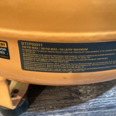 LOT 70: Bostitch 6 Gallon BTFP02011 Portable Compressor